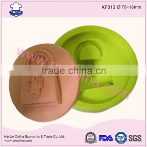 Elegant Lady Hand Bag Fondant Silicone Mold thumbnail-1