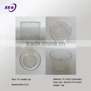 HRX-PC33 TRANSPARENT PC CUP OF TEALIAGHT CANDLE thumbnail-1