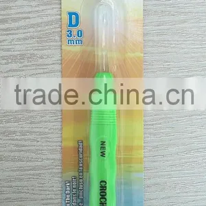 Crochet Lite Crochet Hooks, Size D/3.0mm,Green thumbnail-1