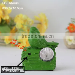 Solar Bird Feeder Sensor Garden Led Light Lamp for Sale thumbnail-4