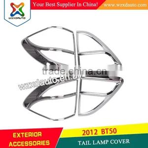 MAZDA BT-50 BT 50 PRO 2012 2013 TAIL LIGHT REAR BACK LAMP CHROME COVER TRIM thumbnail-1