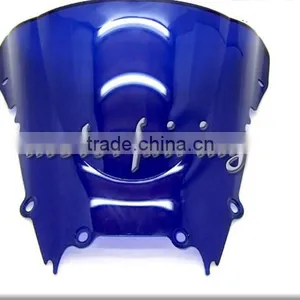 Motorcycle Windscreen Motorcycle Windshield Yzf r6 98-02 Blue thumbnail-1