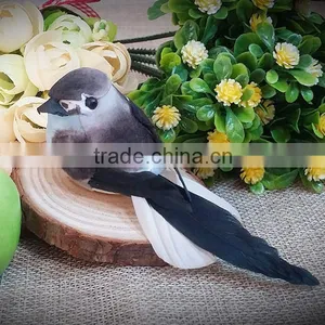 Christmas Home Ornaments Artificial Feather and Foam Birds thumbnail-1