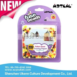 2014 Crazy Fun Colored Diy Artkal Fuse Beads AE103 Jigsaw Toys China Wholesale thumbnail-1
