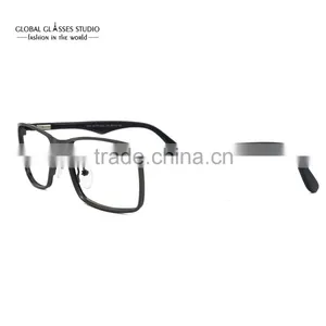 Simplicity Design Rectangle Eyeglasses Full Rim Optical Frame for Men Metal Eyewear Spectacle Glass SE763 thumbnail-3