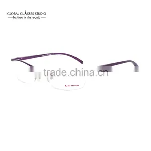 Extremely Light Red /Purple /Orange Wholesale Fashion Unisex Optical Eyeglasses Frame Made of Aluminum MOD1141 thumbnail-2