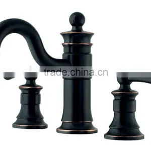 3-hole Brass Wash Basin Faucets thumbnail-1
