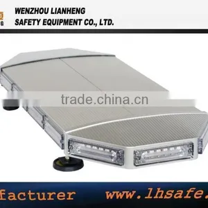 Magnetic Mount LED Mini Lightbar/Emergency Hazard Warning Amber LED Mini Lightbar TBD8711W-0.7M thumbnail-3