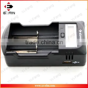 Wholesale WF1 LCD 2 Bays Intellicharge Rohs Battery Charger for 18650 26650 With Rohs thumbnail-1