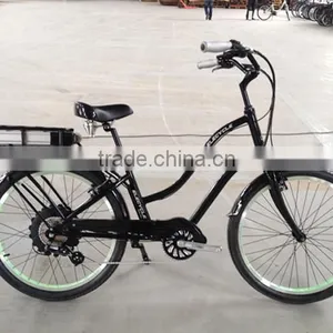 36V500W Rear Powered Beach Cruiser Electric Bike With Battery for Sale Man Type thumbnail-2