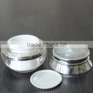 China Wholesale Acylic Cosmetic Jars Luxury Packing Cream Jar Plastic Containers thumbnail-4