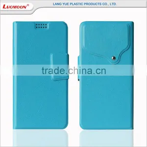 Universal Smart Phone Flip Wallet Style Leather Case thumbnail-5
