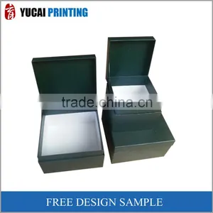 Black Paper Box Gift Box Ring Packaging thumbnail-1