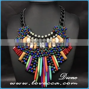 Statement Necklace Handmade Choker thumbnail-1
