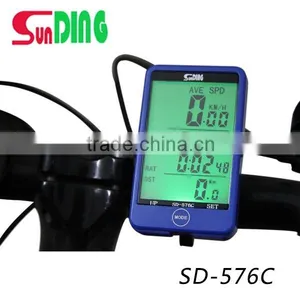 Auto Backlight Bicycle Computer Touch Screen Bike Speedometer thumbnail-2