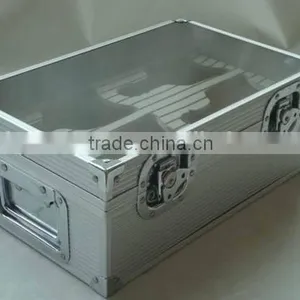 Aluminum Rating Wine Box,clear Wine Case With EVA Inner,wine Gift Box thumbnail-1