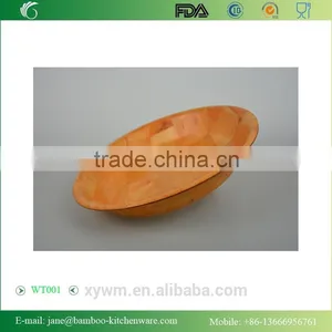 2015 the Firmest Woven Wooden Salad Bowl Set thumbnail-1
