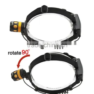 1200 Lumen LED Zoomable Headlamp Head Torch Light Bike Lamp Rechargeable Waterproof 18650 Battery For Camping thumbnail-3