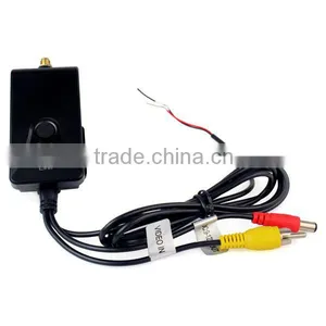 New Black WIFI Wireless Car Backup Realtime Video Transmitter 12V DC For IPhone Android thumbnail-1