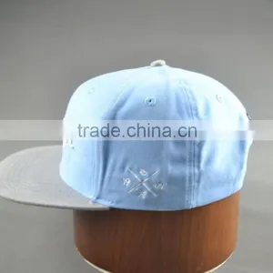 Hi Quality Custom 100% Cotton Twill 6-panel Snapback Cap thumbnail-3