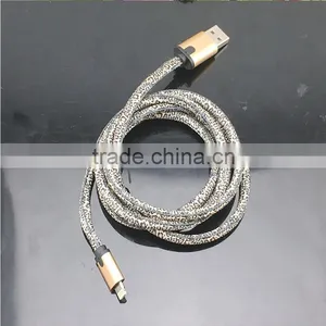 Wholesale Lighting Shoelace Usb Cable Led Chargers Cable for Iphone Cable thumbnail-4