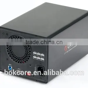 3bay 3.5" SATA HDD RAID Enclosure With Multi Kinds of RIAD Mode thumbnail-3