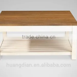 Wooden Hotel Lobby Coffee Table for Sale CT7028 thumbnail-1