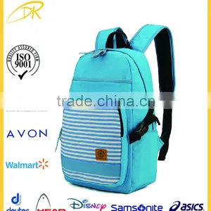 2016 Kahaki Green Unisex's Fashion Striped Backpack, Despicable me Minion School Bag Backpack thumbnail-1