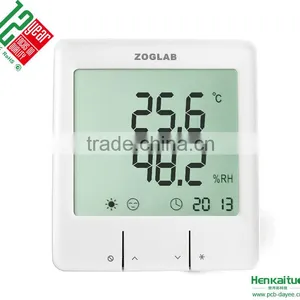 Desktop Wall Mount Precision Thermohygrometer Indoor Humidity Monitor Digital Temperature and Humidity Meter thumbnail-5