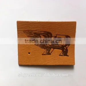 100% True Leather Label,sewing on Leather Patch thumbnail-6
