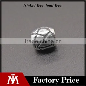 Antique Silver Beads With Stainless Steel Casting Charm for Jewelry Bracelet thumbnail-1