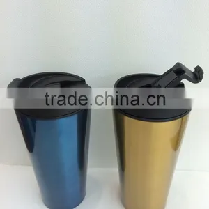 16oz Double Wall Travel Mug thumbnail-3