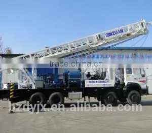Full Hydraulic Truck Mounted Water Well Drilling Rig 600m thumbnail-4