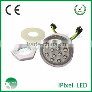Dc12v/24v Outdoor Fairground 38mm 12led Rgb Pixel Led Camaleon thumbnail-2