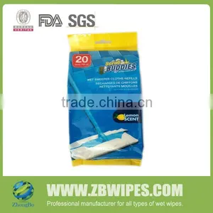 Cleaning Wet Wipe for Floor Wet Sweeper Cloth Refills thumbnail-1