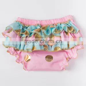 Gold Pot Newborn Girls Tutu Skirt Bloomers Fashion Infant Chiffon Disper Baby Bloomers Wholesale thumbnail-3