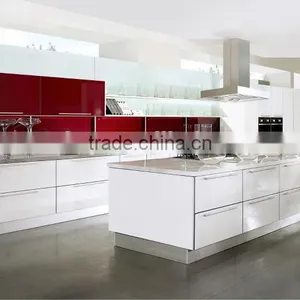 White Color High Gloss Pvc Laminated Mdf Board With uv Coating thumbnail-3