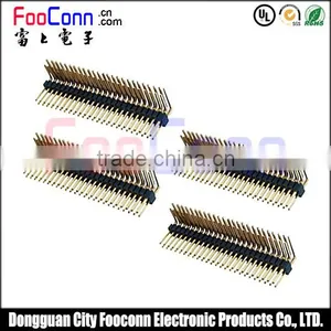 Custom 2-50 Pin Dual Row 1.27*1.27mm Pitch Pin Header SMT thumbnail-1