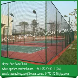 PVC Chainlink Fence Outdoor Children Play Fence thumbnail-2
