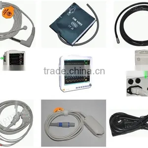 Promotion!!! CE Approved15-Inch 6-Parameter Patient Monitor /BP Monitor/ECG Monitor RPM-9000E thumbnail-1