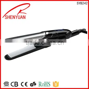 Factory Price Cheap Pro Flat Iron Ceremic Coating Plate Hair Straightener In High Quality for Salon thumbnail-1