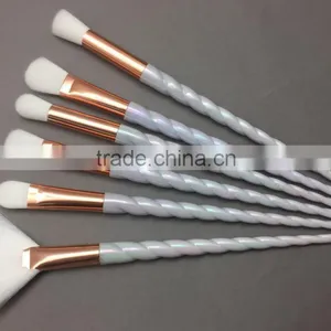 10PCS Makeup Brushes Gradient Color Spiral Handle Cosmetics Make up Tools thumbnail-2