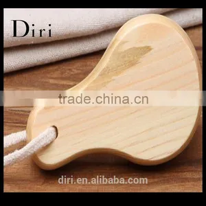 New Design Comma Shape Petals Hair Wooden Handle Face Brush Cleansing thumbnail-3
