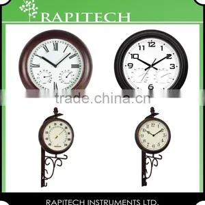 22 Inch Double Sided Metal Garden Outdoor Clock thumbnail-4