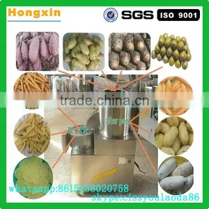 Automatic Integrated 3 Shapes Potato Peeling and Cutting Machine thumbnail-1