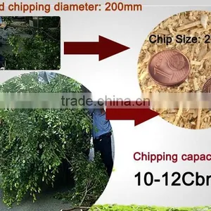 Wood Chipper Shredder HWC-22 thumbnail-4