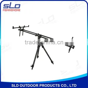 Tripod Aluminum Carp Fishing Rod Pod for 3 Rods thumbnail-1