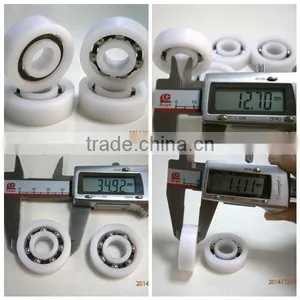 25.4*50.8*9.525mm R16 Open Type Plastic Ball Bearing thumbnail-4