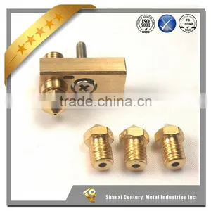 Cnc 3d Print Parts Brass Block thumbnail-1