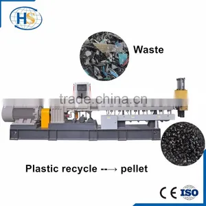 Tse-75 PP Glass Fiber Pelletizing Machine/Plastic Polymer Compounding Extrusion Machinery thumbnail-2